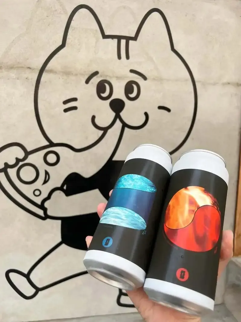 BEERKICHIでTotopiaのFlamephobiaとAbyssphobiaが開栓