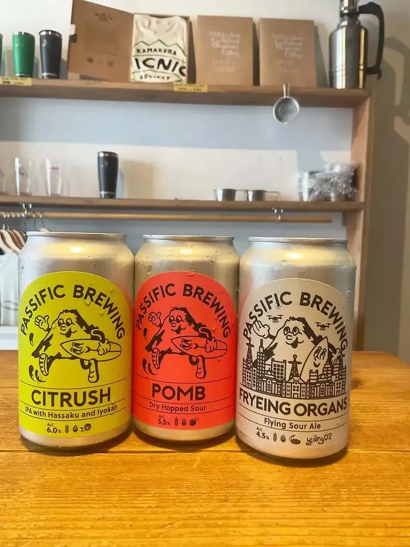 VANAVASAが藤沢ビアフェスに出店、鎌倉店でPASSIFIC新作3種