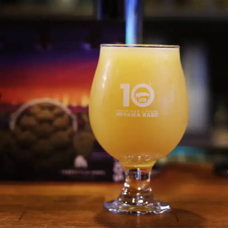 稲毛海岸のミハマベースでWest Coast Brewing『Soul Sunset』が開栓