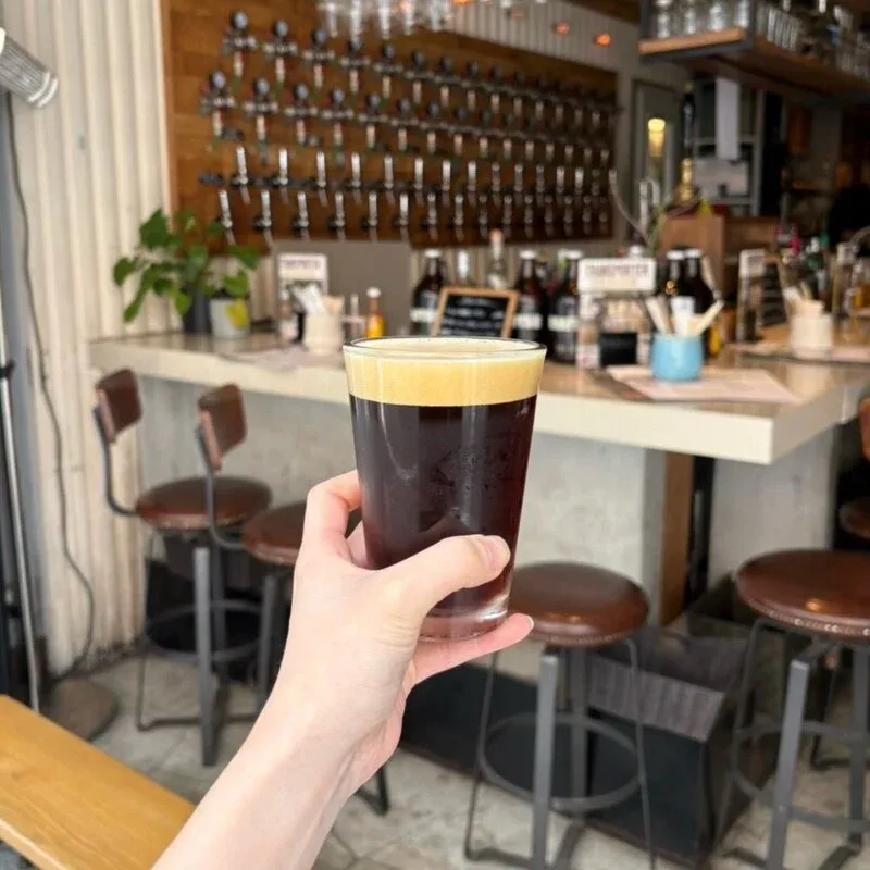 Craftsman SendaiでForest Brewing「KITAKITSUNE」をおすすめタップで案内