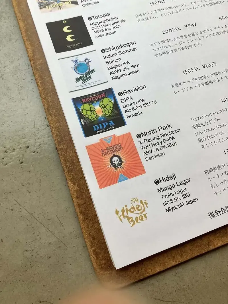 Beer Pub Camden池袋東口店で志賀高原、Revision、ひでじの3樽開栓