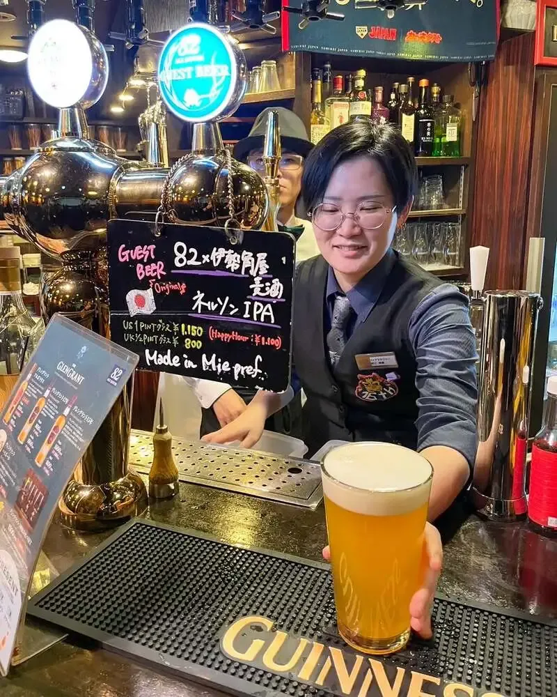 伊勢角屋麦酒×HUB、限定「ネルソンIPA」提供店を公開