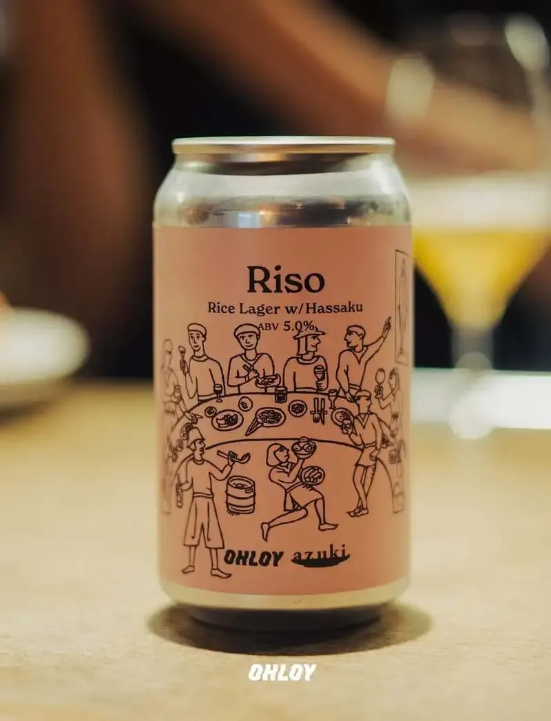 OHLOY STORE近くのazuki.1周年向けにOHLOY BREWING『Riso』リリース
