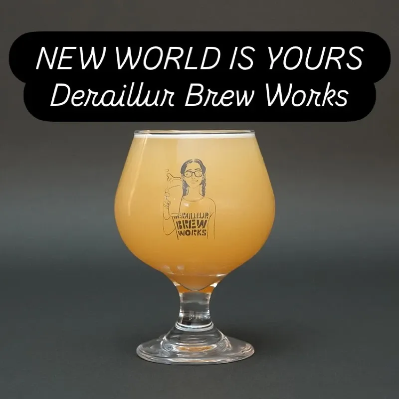 Derailleur Brew Works' NEW WORLD IS YOURS Newly Tapped at CRAFT PORT FUNABASHI
