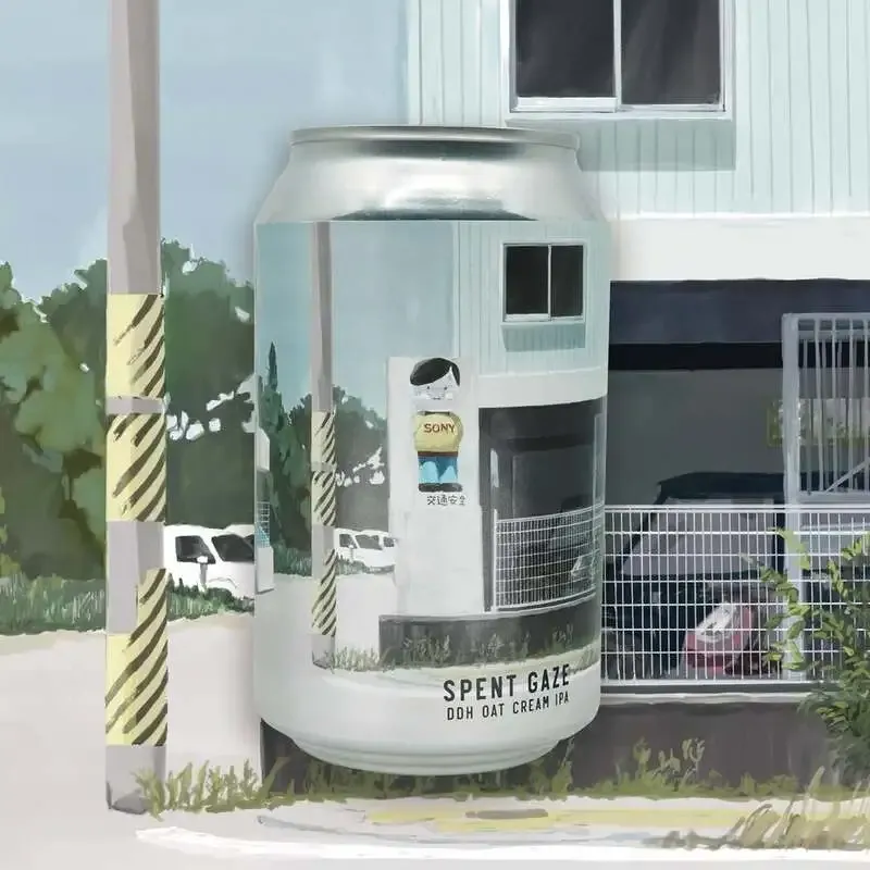 クリフガロブルーイング、「沖縄百景」第1弾のDDH IPA『SPENT GAZE』を9月11日発売