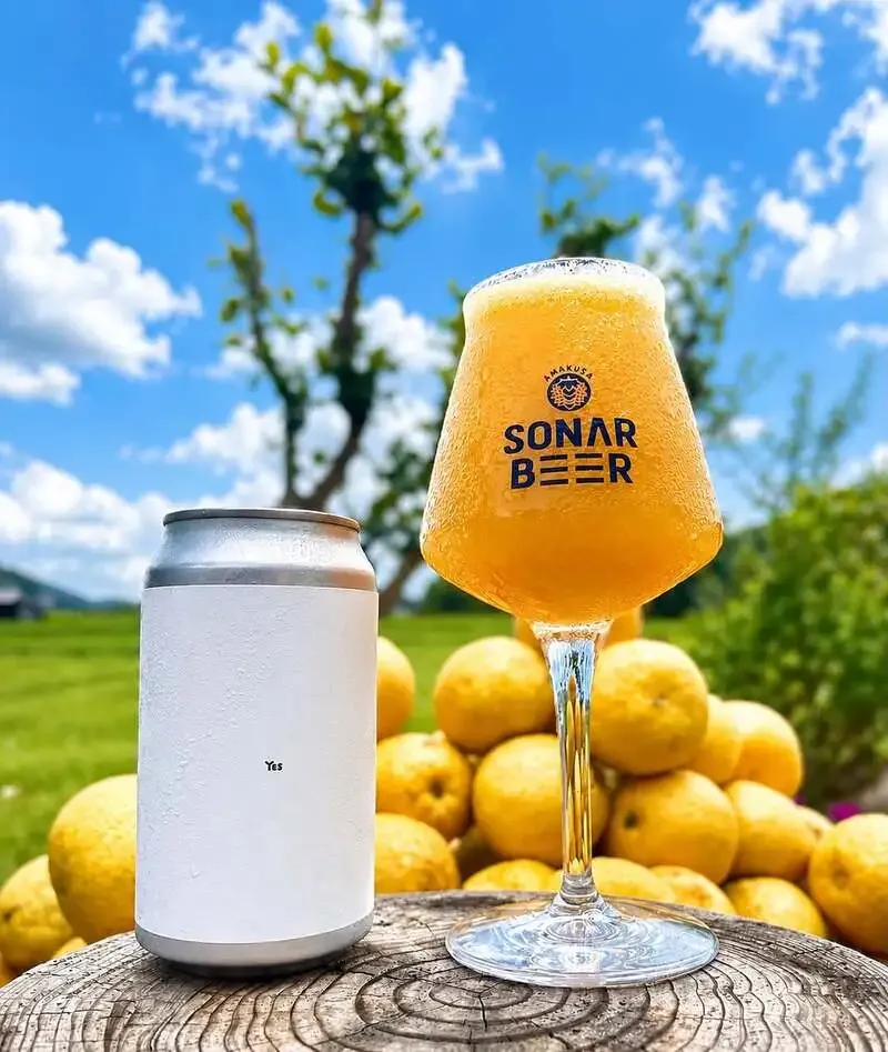 Amakusa Sonar Beer unveils Yes, a smoothie sour made with local citrus