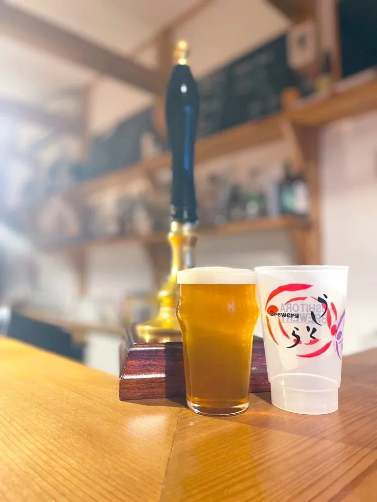 Ushitora’s Double Standard Real Ale Tapped at GRANDPA FISH & CHIPS in Kameido