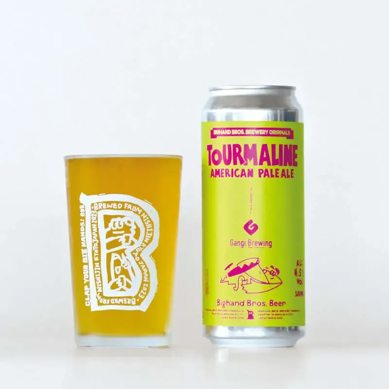 ビッグハンドブロス ブルワリー、Gangi Brewingとのコラボ第2弾「Tourmaline」を発売
