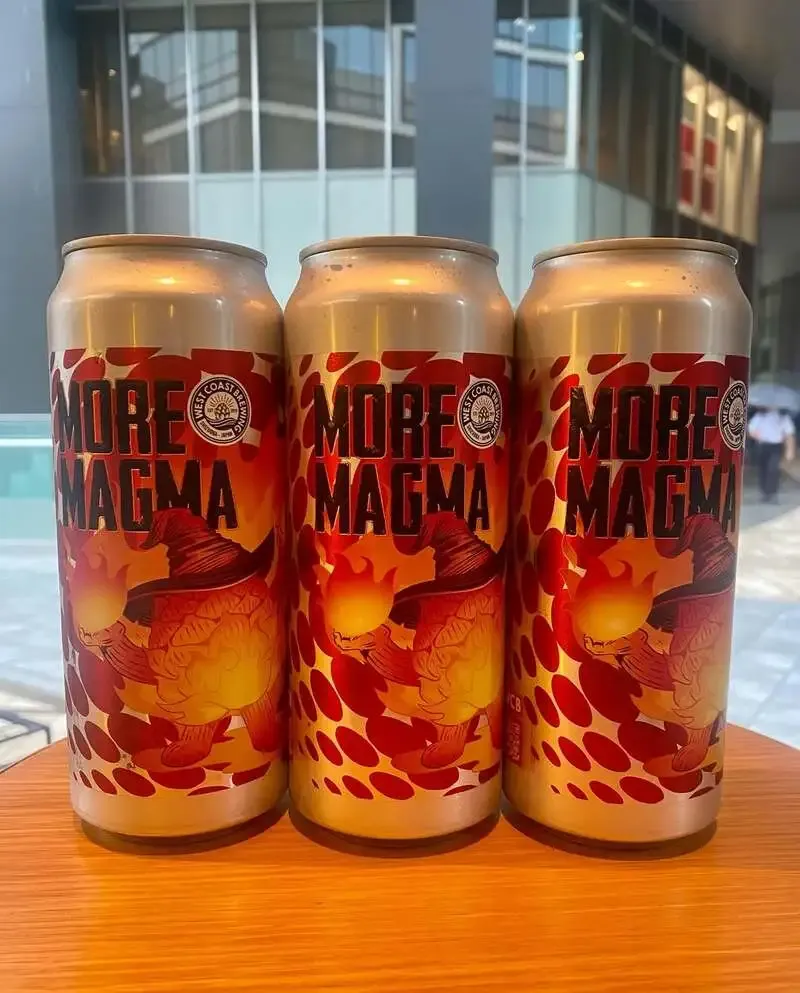 CATARATAS BOTTLE SHOPでWest Coast Brewing『MORE MAGMA』を紹介