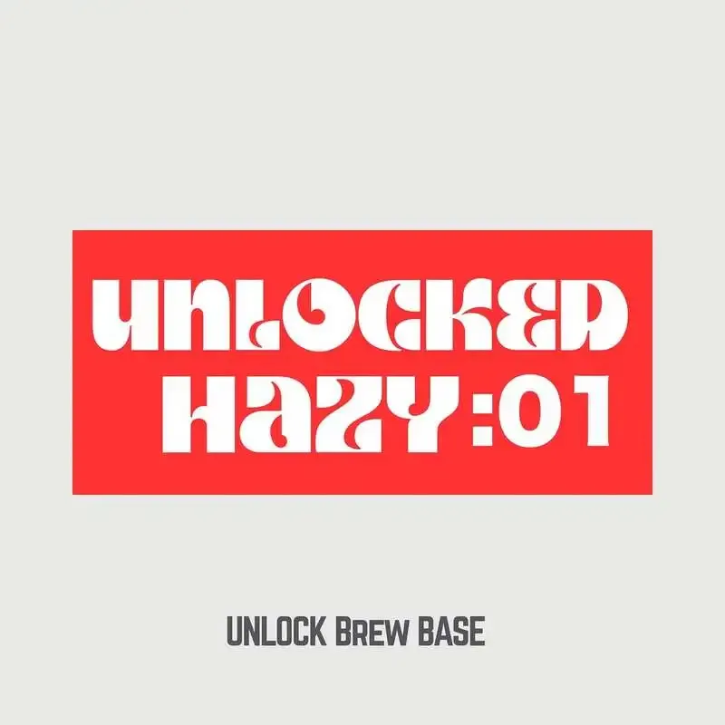 アンロック・ブリュー・ベース、1周年イベントで新作DDH Hazy IPA「UNLOCKED HAZY:01」提供開始