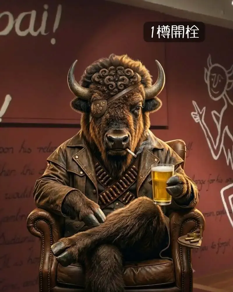 国分寺のBEER CAFE GAMBRINUSでNOMCRAFT『Buffalo Bandit』開栓
