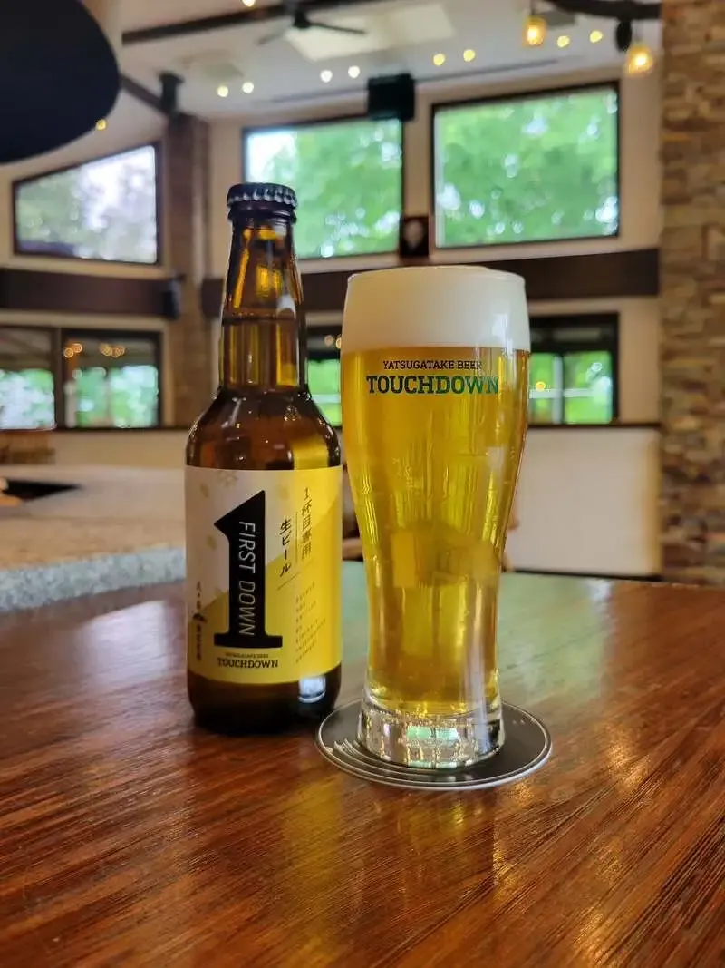 ROCKで八ヶ岳ブルワリーの1杯目専用生ビール「FIRST DOWN」提供開始