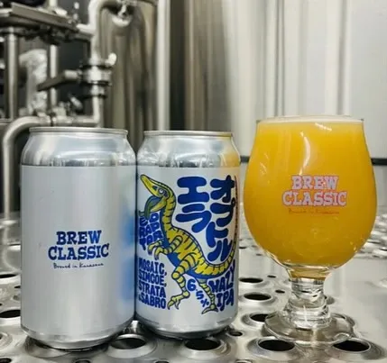 みゃーブリュー、BREW CLASSICのHazy IPA「エオラプトル」を開栓