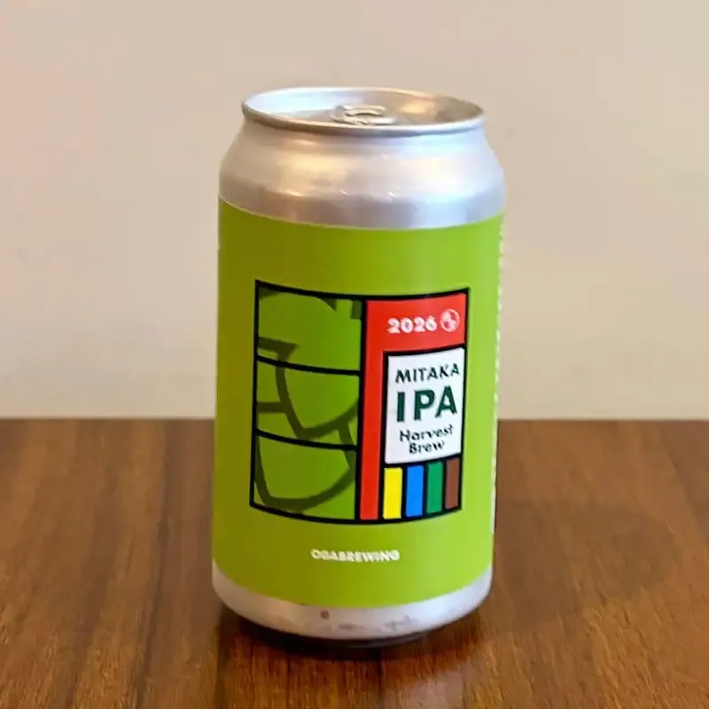 OGA BREWING、三鷹産フレッシュホップの「三鷹IPA」を発売