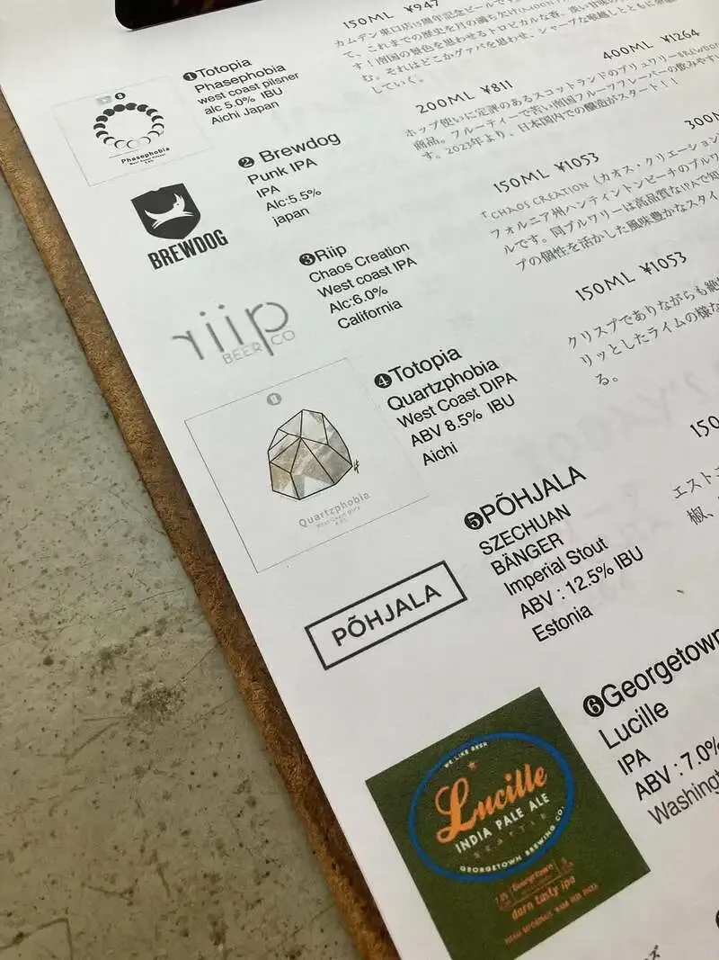 Beer Pub Camden 池袋東口店でTOTOPIA『Quartzphobia』が開栓