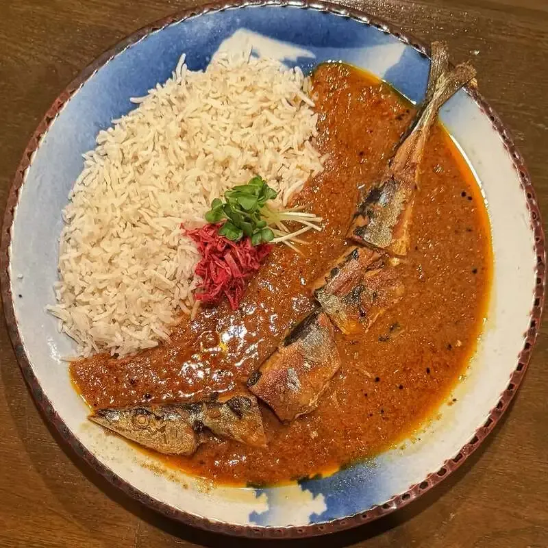 Kazenori Merry Announces Sanma Curry in Roppongi