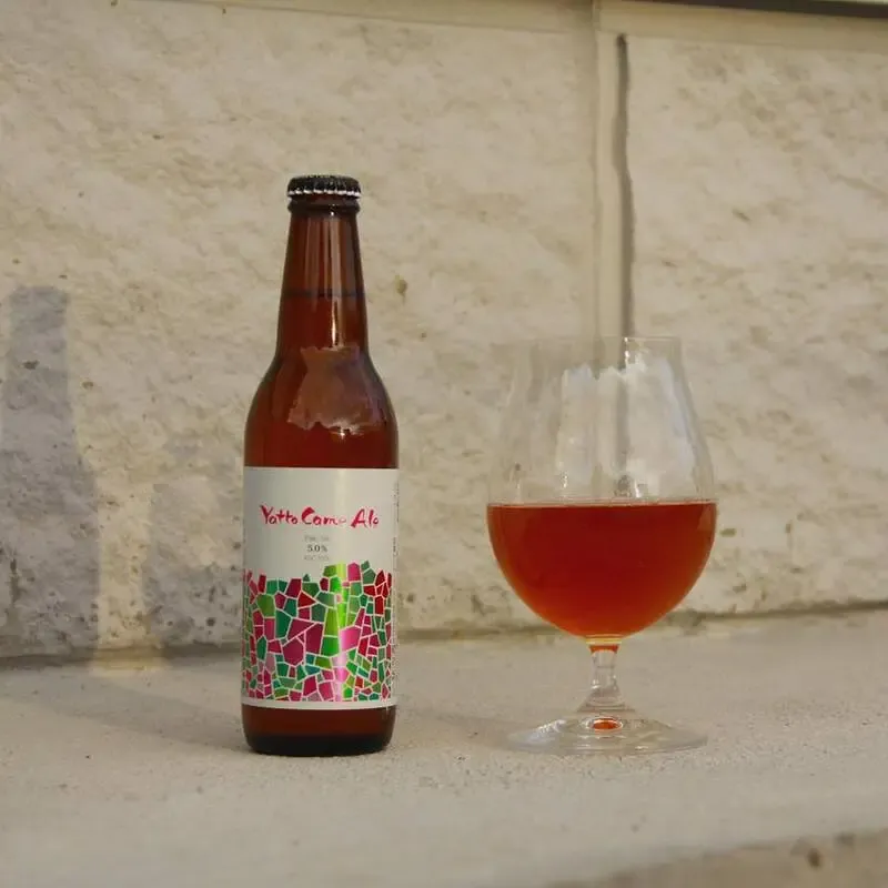 Beer House Hobbitでカマドブリュワリー「やっとかめエール」開栓