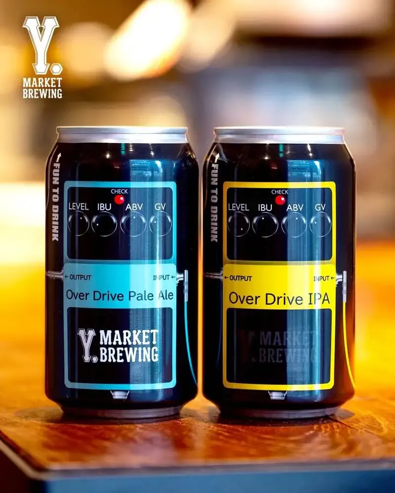 ワイマーケットブルーイング、エフェクターシリーズ『Over Drive Pale Ale』を4月23日発売
