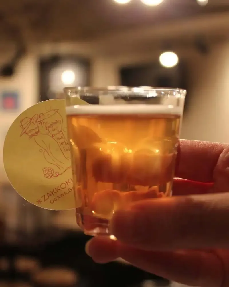 vivo! BEER＋DININGBARで麦雑穀工房マイクロブルワリー『NaRa Golden beryl』開栓