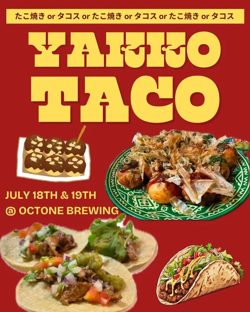 OCTONE Brewing to Host “YAkKO TACO” Food Event on July 18-19