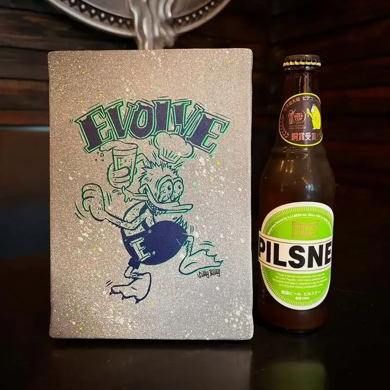 Evolve Beer&KitchenでY.MARKET BREWING「Frais Pils」開栓