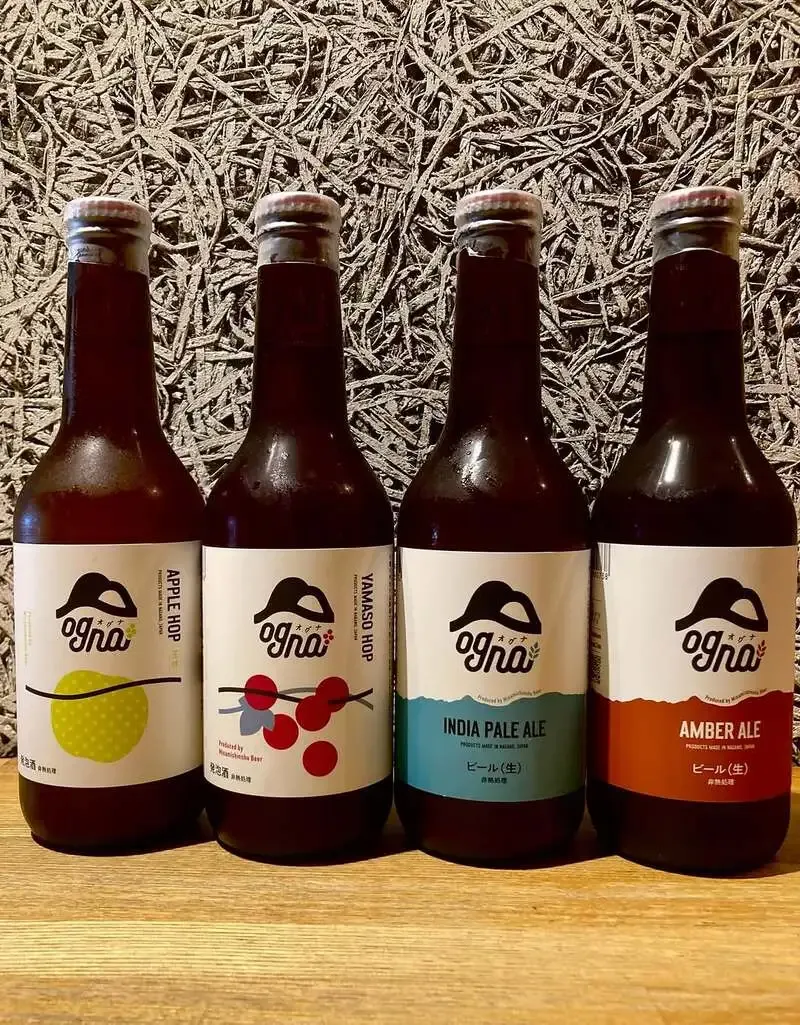 千駄木・らいどん谷中店に南信州ビールのOgna 4種が新入荷