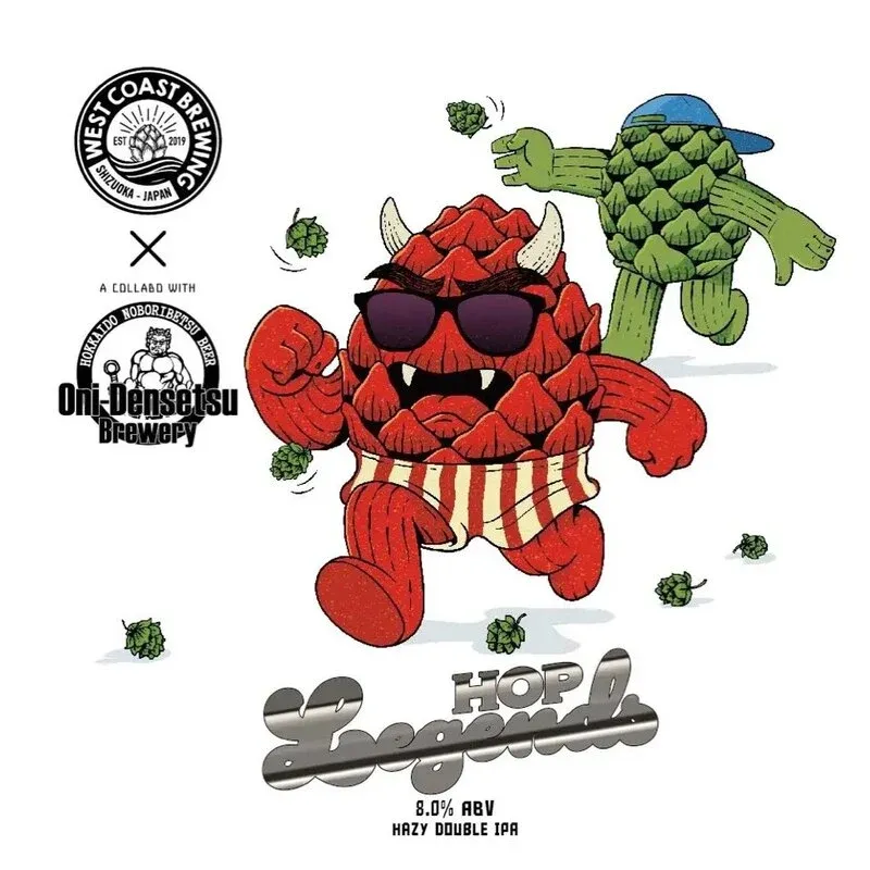 Saiougauma taps West Coast Brewing x Oni Densetsu Hop Legends