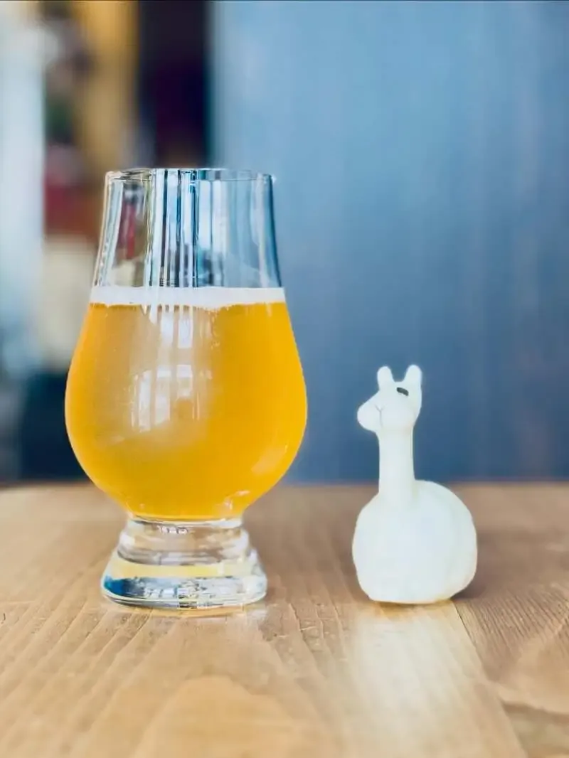 三鷹のBeer shop Llamaで志賀高原ビール『Kind of Gold』を新規開栓